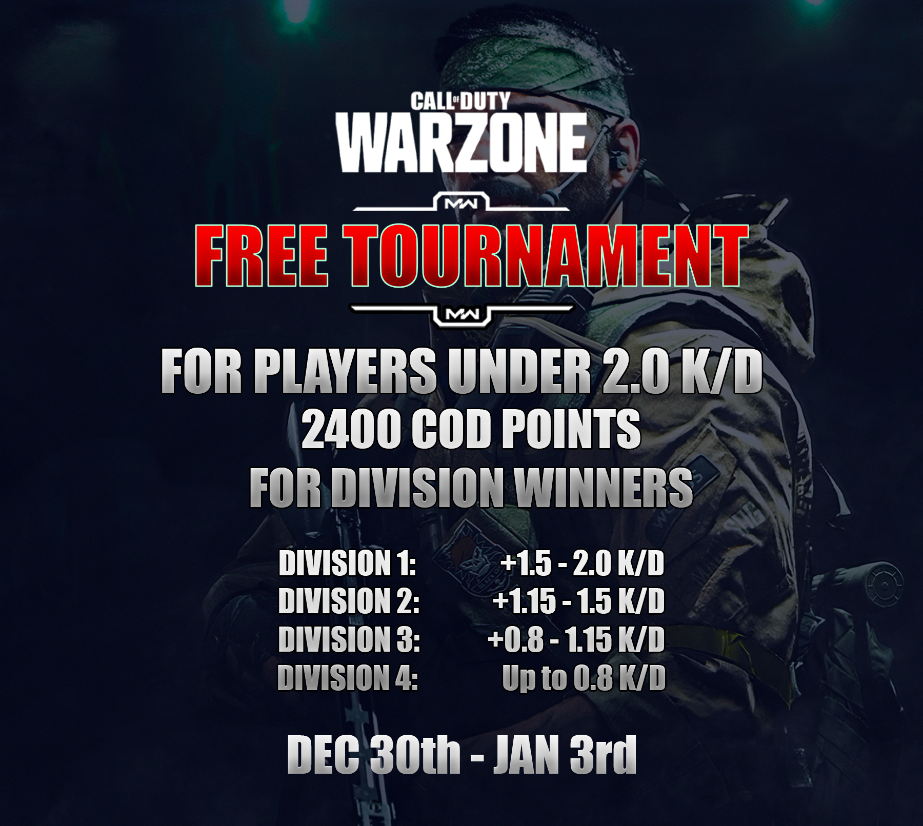 warzone tournaments
